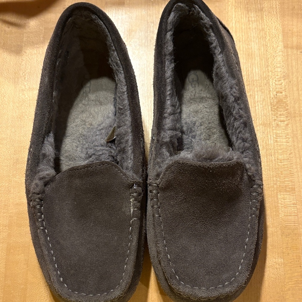 Women’s UGG Gray Suede Loafers